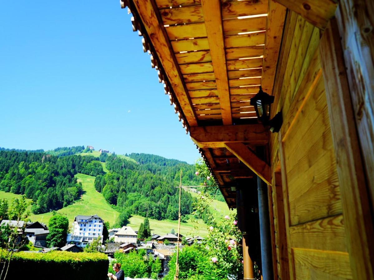 Chalet De Luxe Avec Cheminee, Terrasse, Garage A Morzine - Fr-1-524-14 Luaran gambar