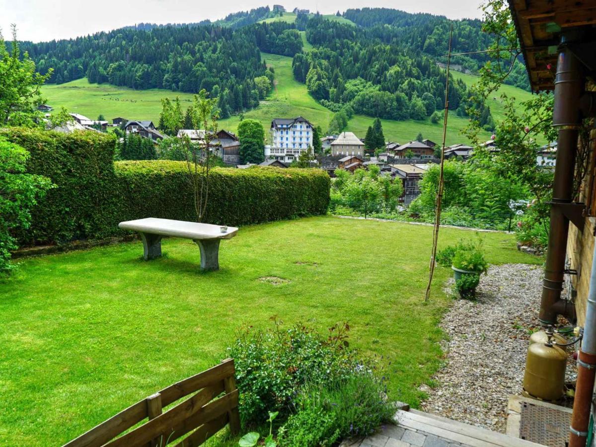 Chalet De Luxe Avec Cheminee, Terrasse, Garage A Morzine - Fr-1-524-14 Luaran gambar