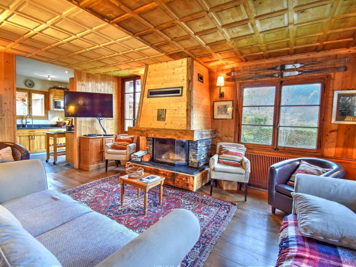 Chalet De Luxe Avec Cheminee, Terrasse, Garage A Morzine - Fr-1-524-14 Luaran gambar